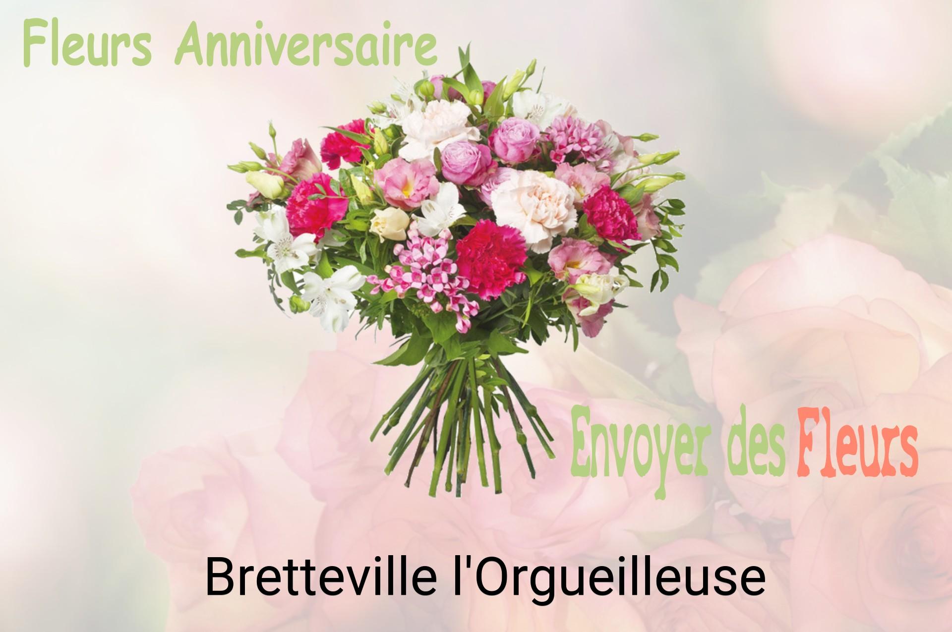 Bouquet de fleurs d’anniversaire livré à Bretteville-l'Orgueilleuse